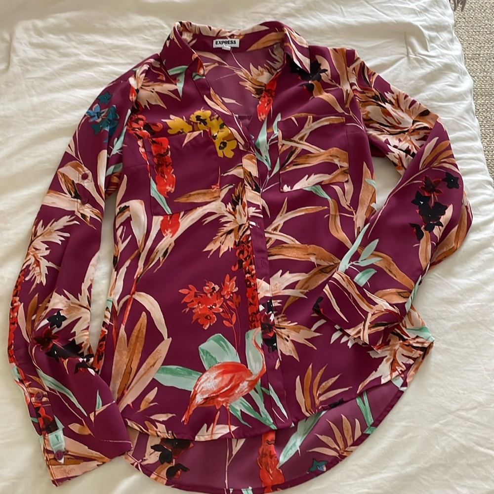 Express portofino shirt size xs
